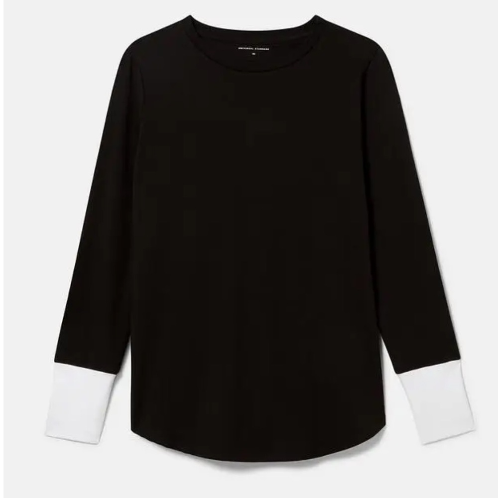 Universal Standard Rhine Color Block Cuff Top
